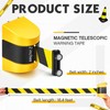 Barydat 16.4 ft Magnetic Retractable Wall Mount Barrier, Crowd Control