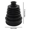 Saihisday Universal Small Shaft CV Boot Kit, Robust CV Boot