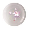 Snips, Set of 12 Washable Hard Plastic Plates, Reusable Plastic