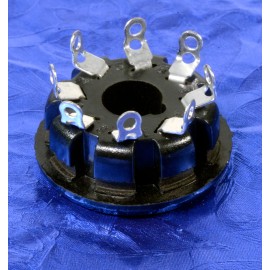 Angela Instruments 8 Pin Phenolic Knife Contact Top Chassis Mount Tube Socket 6L6GC, EL34 5U4 #8572