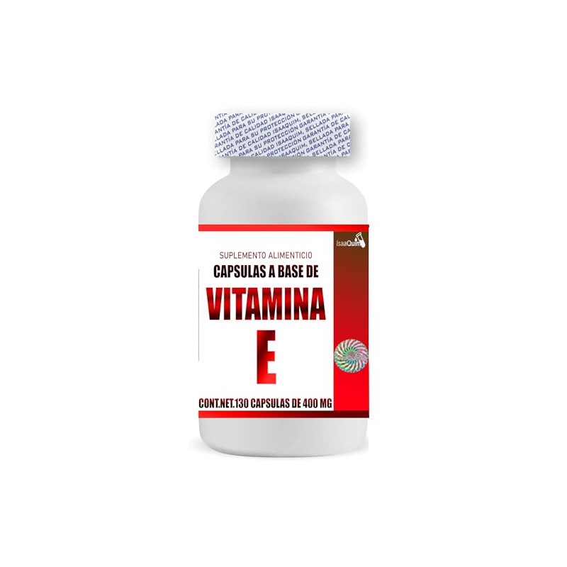 IsaaQuim | Vitamina E 11 mg | 120 Cápsulas |