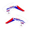 Unbranded CRF150F 2015-2022 shroud graphics 21 style white highlight FREE