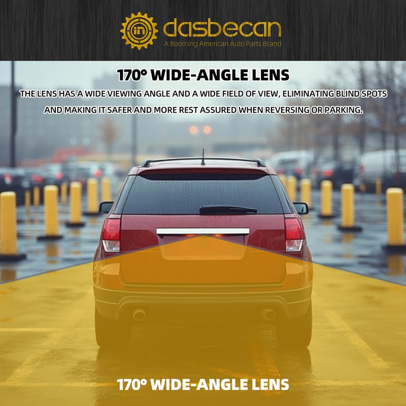 Dasbecan Backup Camera Replacement for Ford Explorer 2011 2012 2013