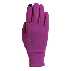Roeckl Sports equestrian gloves WELDON, winter riding glove, berry 8