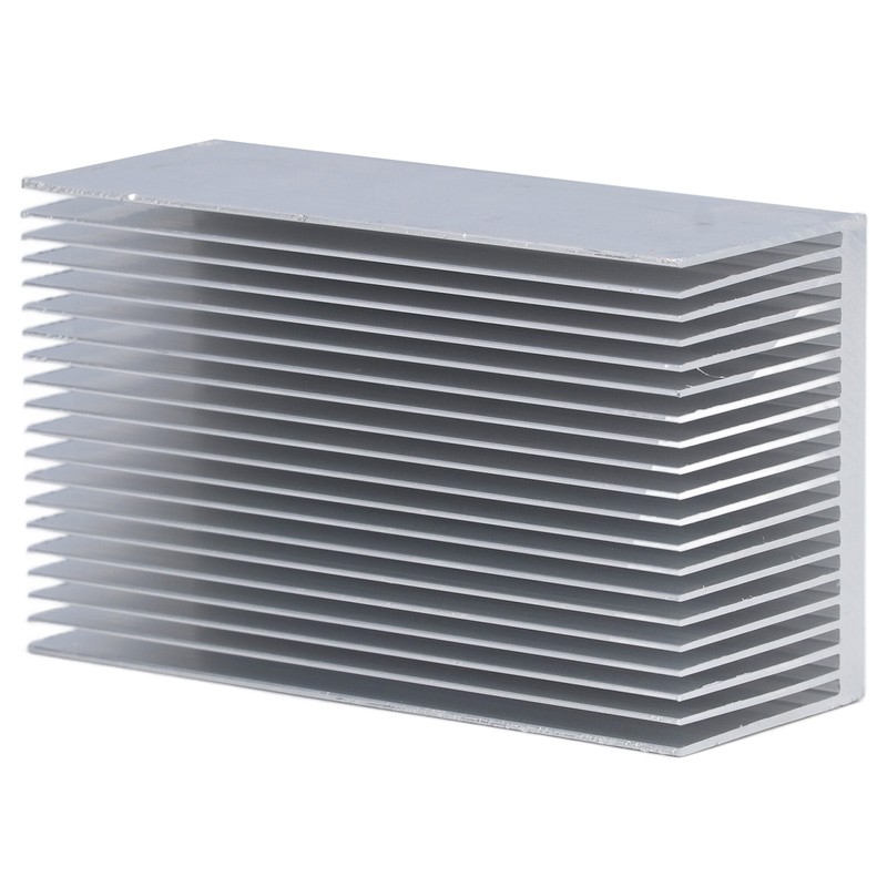 2Pcs Aluminum Electronic Radiators Fast Heat Dissipation Anti Oxidation Practicable
