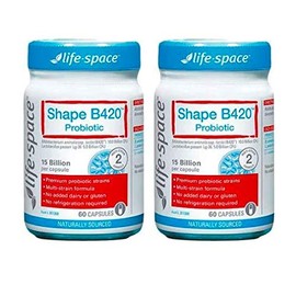 Life-Space Life Space Shape B420 Probiotic 60 Capsules 2 Pack - Super Saver