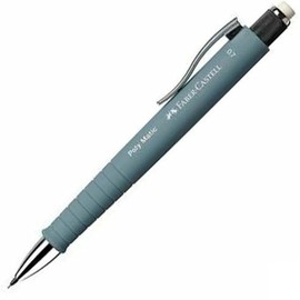 Faber-Castell Poly Matic Mechanical Pencil Grey 0.7mm (Pack of 5)
