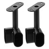 uxcell 2Pcs 1.22 x 0.63 Closet Rod Support Bracket, Rod