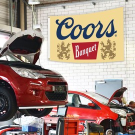 Generic Flag for Beer 3x5 Ft Cool Beer Flags Funny Poster Man Cave Wall Flag for College Dorm Room Decor Outdoor Parties Decor Gift with Brass Grommets (06)