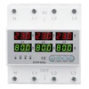 Over Under Voltage Protector 80A 3 Phase Auto Reset Voltage