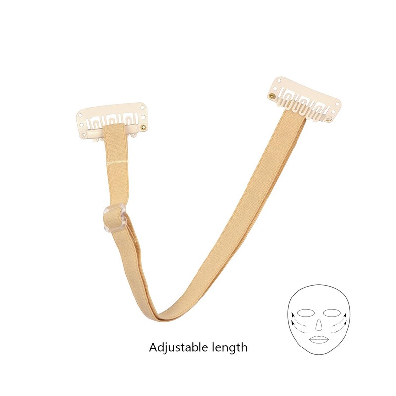 4 Pcs Facelift Bands with Clips Invisible Face Stretching Lifting