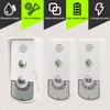 Denash Wireless Intercom Doorbell,3000ft/1000m Two-Way Talk Wireless Doorbell Security System,1
