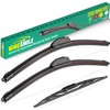 24" 20" 11" Windshield Wiper Blades Replacement for Buick Enclave