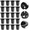 HANABASS 50pcs 2 Inch Net Cup Pots, Garden Slotted Mesh