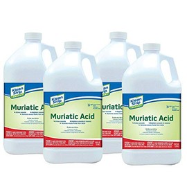 Klean-Strip Green Safer Muriatic Acid Jug 128 Oz ю (2 Set) of 4.