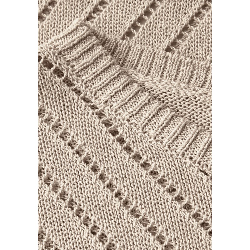 STREET ONE Damen 3015452 Strukturpullover, tusk Cream, 44