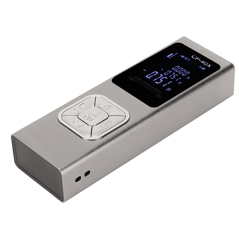 Handheld Laser Distance Meter Aluminium Alloy High Accuracy M Ft