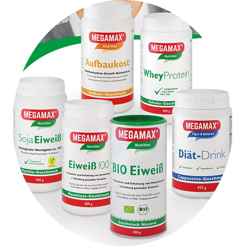 EIWEISS 100 Schoko Megamax Pulver 7X30 g