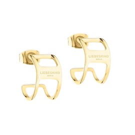 iebeskind LJ-1422-E-12 Creole Earrings, Stainless Steel, No Gemstone