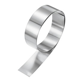 M METERXITY 1-Pack Aluminum Flashing, 3.3ft x 1.6" x 0.02" (LxWxT) Aluminum Flashing Roll, Roofing Metal Strip Sheet Roll for Weatherproofing Metal Roofing Panels