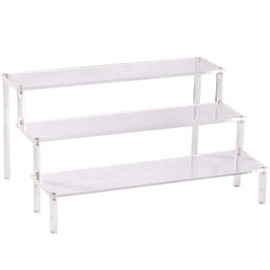 COLORBIRD Figure Case, Collection Case, Shelf, Acrylic Case, Display Case, Display Stand, Figure Case, Stand (11.8 inches (30 cm), 3 Tiers