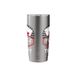 Pinochle Player Pinochle Is My Therapy Play Cards Stainless Steel Insulated Tumbler