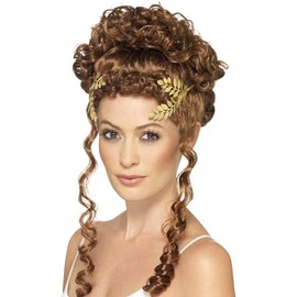 Smiffys Laurel Leaf Headpiece, Gold , Legends & Myths Fancy Dress, Adult Dress Up Accessories