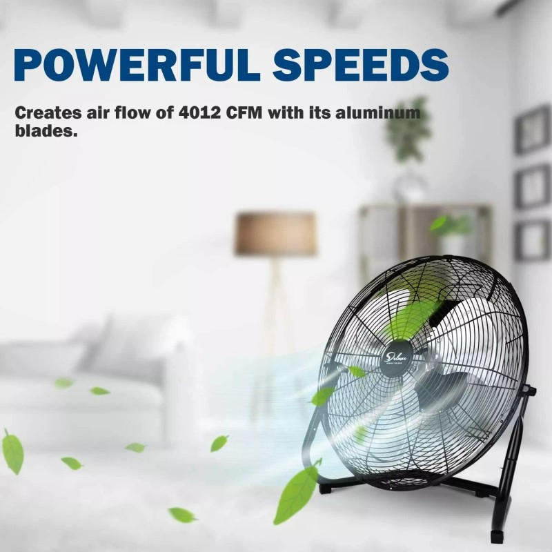 Simple Deluxe 18 Inch 3-Speed High Velocity Heavy Duty Industrial