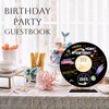 ReeGii Vinyl Record Guest Book for 16th Birthday Decorations -