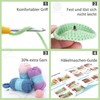 CrochetBox Complete Crochet Kit for Beginners, Hanging Plant Crochet Kit,