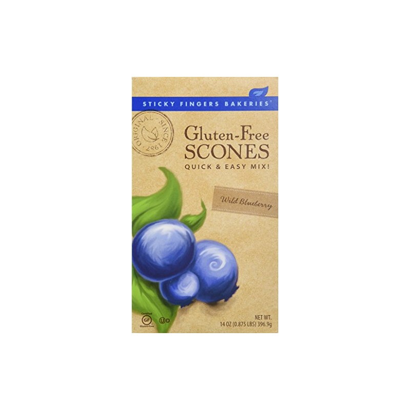 STICKY FINGERS Blueberry Scone Mix, 14 OZ