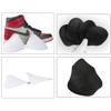 CAREOR 4 Pairs Anti-Wrinkle Shoes Creases Protector/Shoe Shields/Toebox Crease Preventers/Prevent