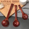 Soup Spoons Set of 3 Wooden Goods Spoons (Wood)