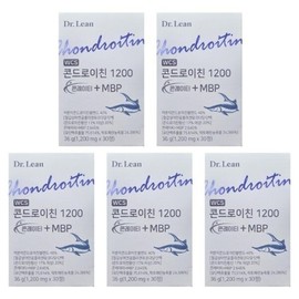 Dr.Lin Chondroitin 1200 Conrate + MBP 1200mg x 30 tablets 5 boxes VKS / 닥터린 콘드로이친 1200 콘레이티 + MBP 1200mg x 30정 5박스 VKS