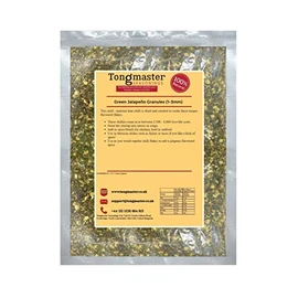 Green Jalapeno Granules (1-3mm) - 500g
