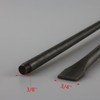 Air Hammer Bits 18''(450mm) Long 2-Piece Set, 3/4'' Air Chisel,