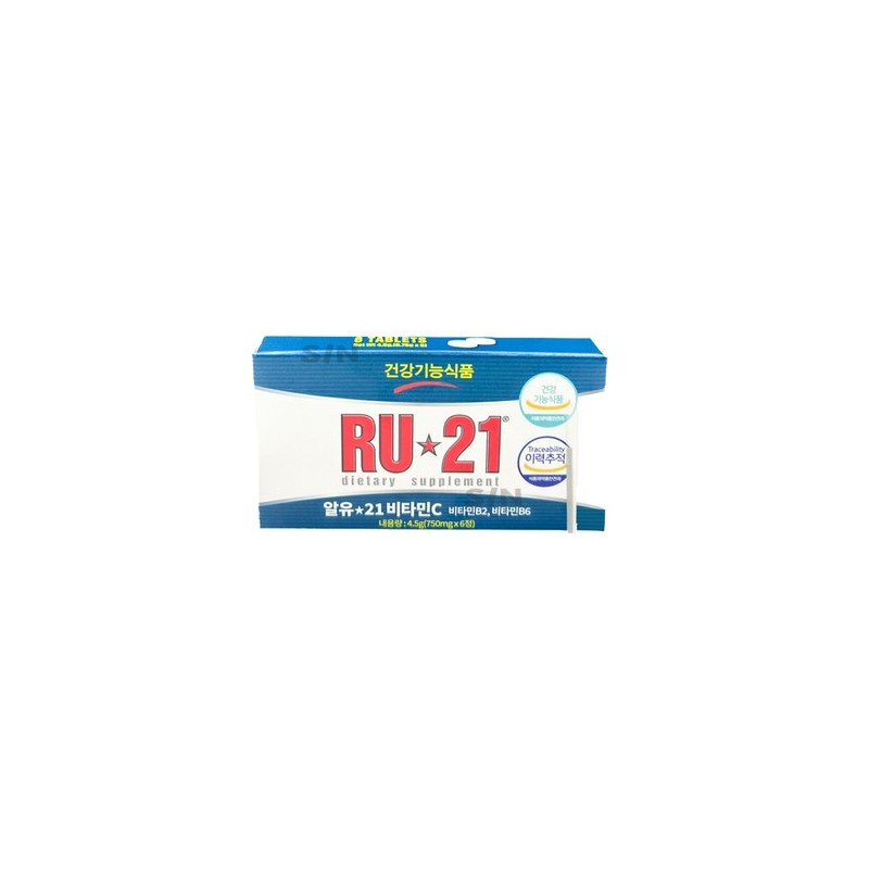 RU21 Vitamin C 750mg x 6 tablets x 1 box