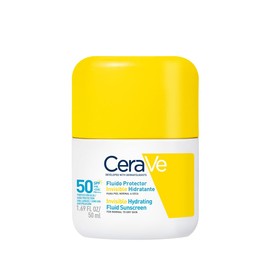 CeraVe Fluido Protector Invisible Hidratante 50FPS protector solar hidratante facial para piel seca 50ml