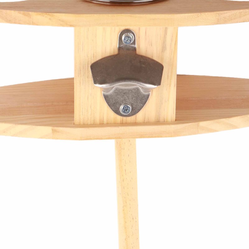 Outdoor Wine Table Portable Wine Picnic Table Wooden Wine Holder