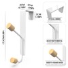 GAOHUI 2 Pack Over Door Hooks, Double Over Door Hangers