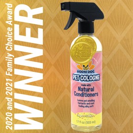 Bodhi Dog Natural Pet Cologne | Premium Scented Perfume Body Spray for Dogs and Cats | Clean and Fresh Scent | Natural Conditioning Qualities | Made in USA (Sugar Cookie, 17 Fl Oz)