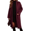 VIMPUNEC Womens Fall Long Cardigan Sweaters Oversized Chunky Jackets Open