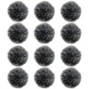 Pin Microphone Accessories, Windproof, Noise Reducing, Fur Windscreen, Lapel Microphone,