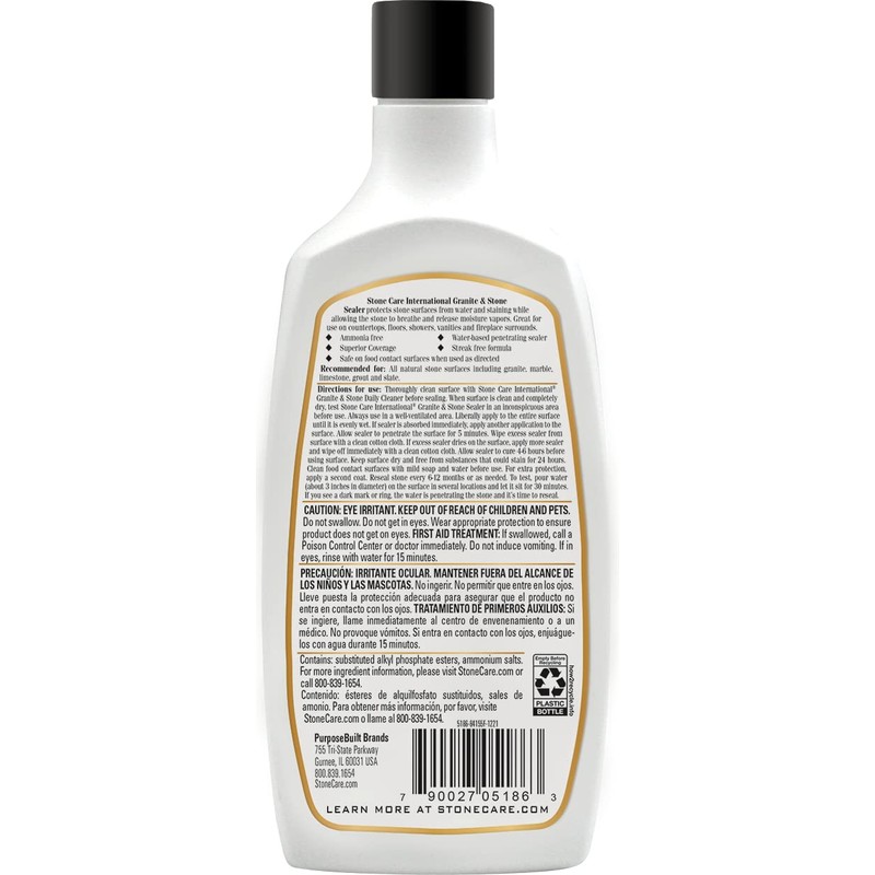 Stone Care International Granite Stone Sealer - 16 Ounce -