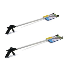 (2 Pack) 40" G4 DOT Easy Reacher Tool for Picking Up Trash & Debris While Mowing