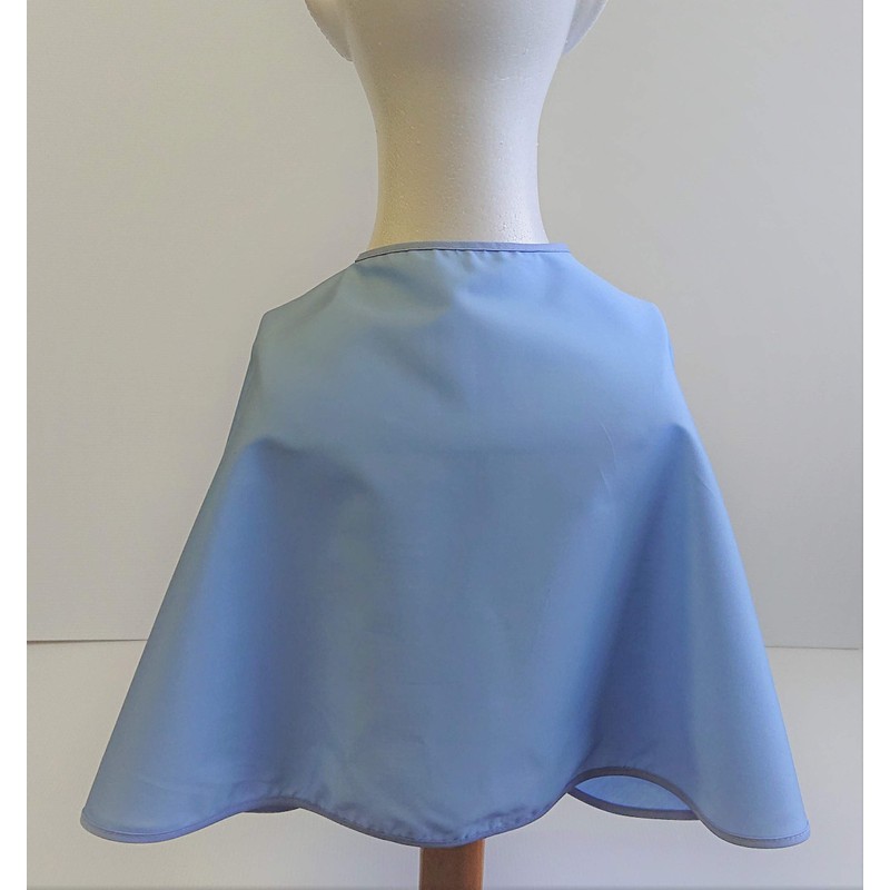 Makeup Cape Solid Blue
