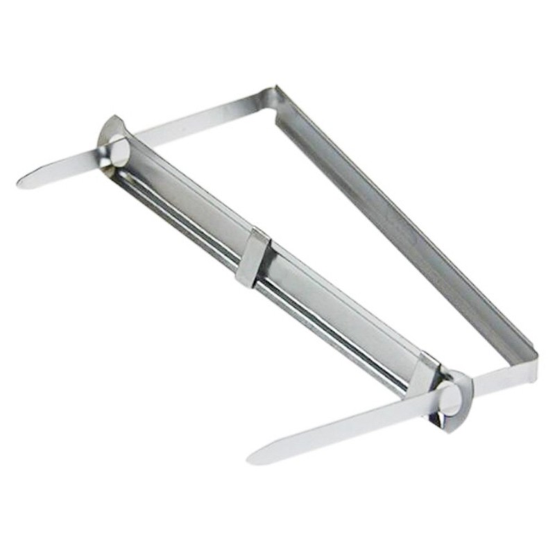 EDGEAM Office Metal Fasteners Filing Clips for Paper Files (50