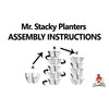 Mr. Stacky 5 Tier Stackable Strawberry, Herb, Flower, and Vegetable