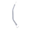 22in Transmission Oil Dipstick Silver Chrome Stainless Steel Tube for