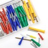 Tkiaea Drywall Anchors and Screws Kit 220Pcs, 110 Plastic Anchors,